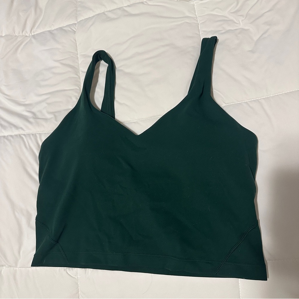 NWT Lululemon Align Tank Size 10 Everglade Green